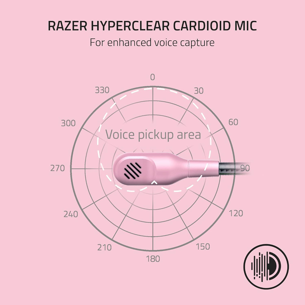 Razer BlackShark V2 X Gaming Headset — Quartz Pink — product image 4