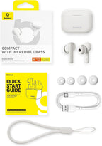 Baseus Bowie E17 Wireless Earbuds — White