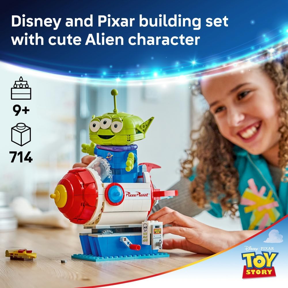 LEGO Disney & Pixar Alien with Pizza Planet Rocket Ride 43307