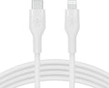 Belkin Silicone Cable Lightning to Type-C 1 Meter White