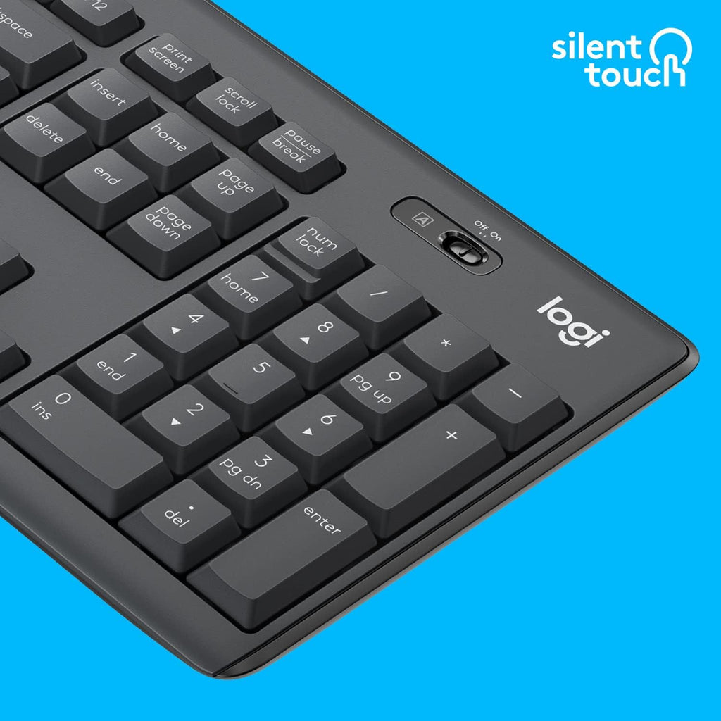 Logitech MK295 Keyboard and Mouse Combo — Graphite