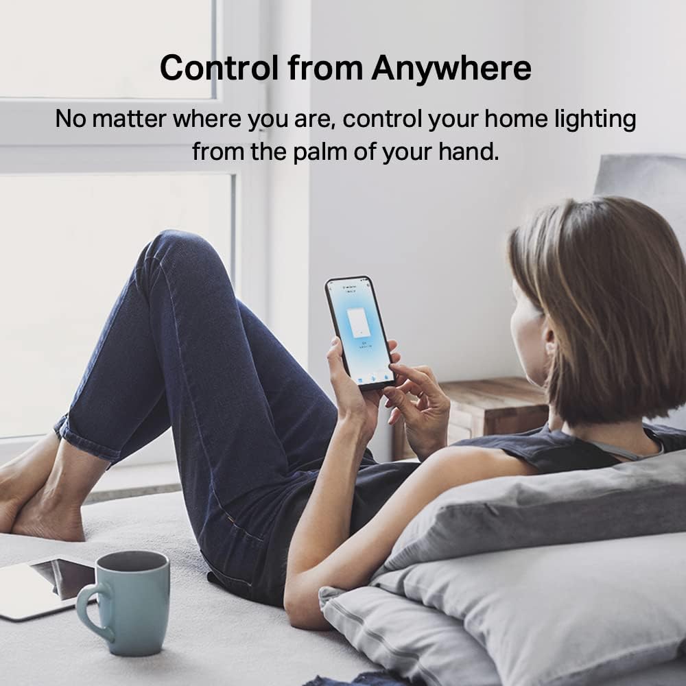 Tapo Smart Light Switch 2 Gang 1 Way