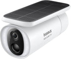 Baseus S1 Solar Outdoor Security Camera 2K — Solo Camera — White