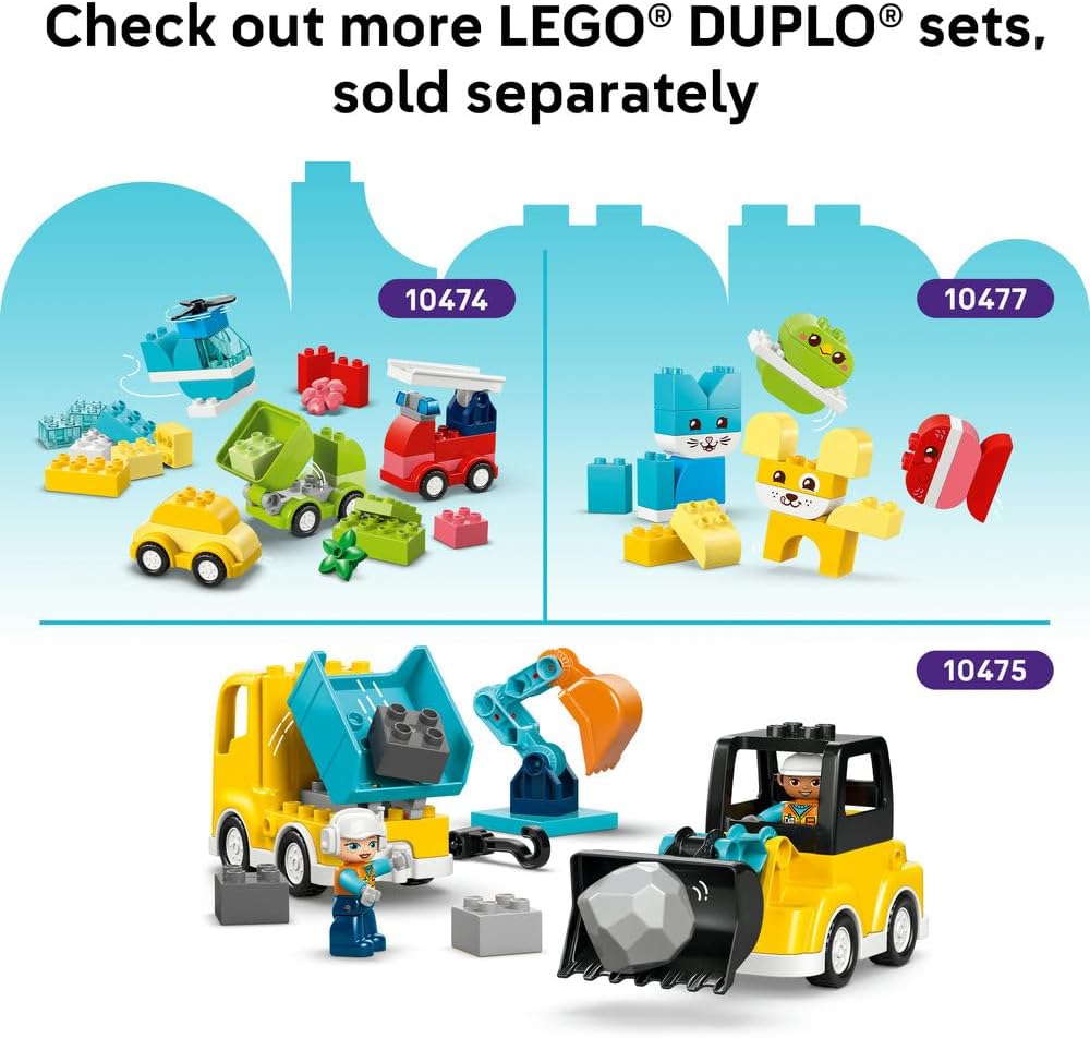 LEGO DUPLO Fire Engine with Hose and Firefighter 10473 — image 8