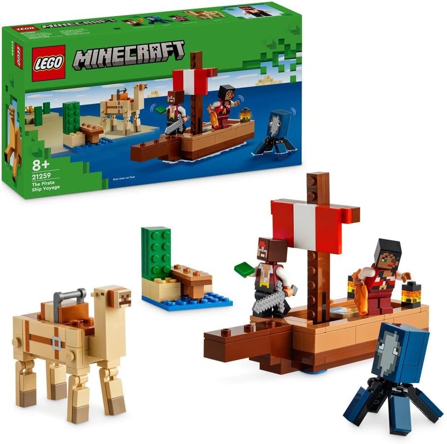 LEGO Minecraft The Pirate Ship Voyage 21259 — image 1