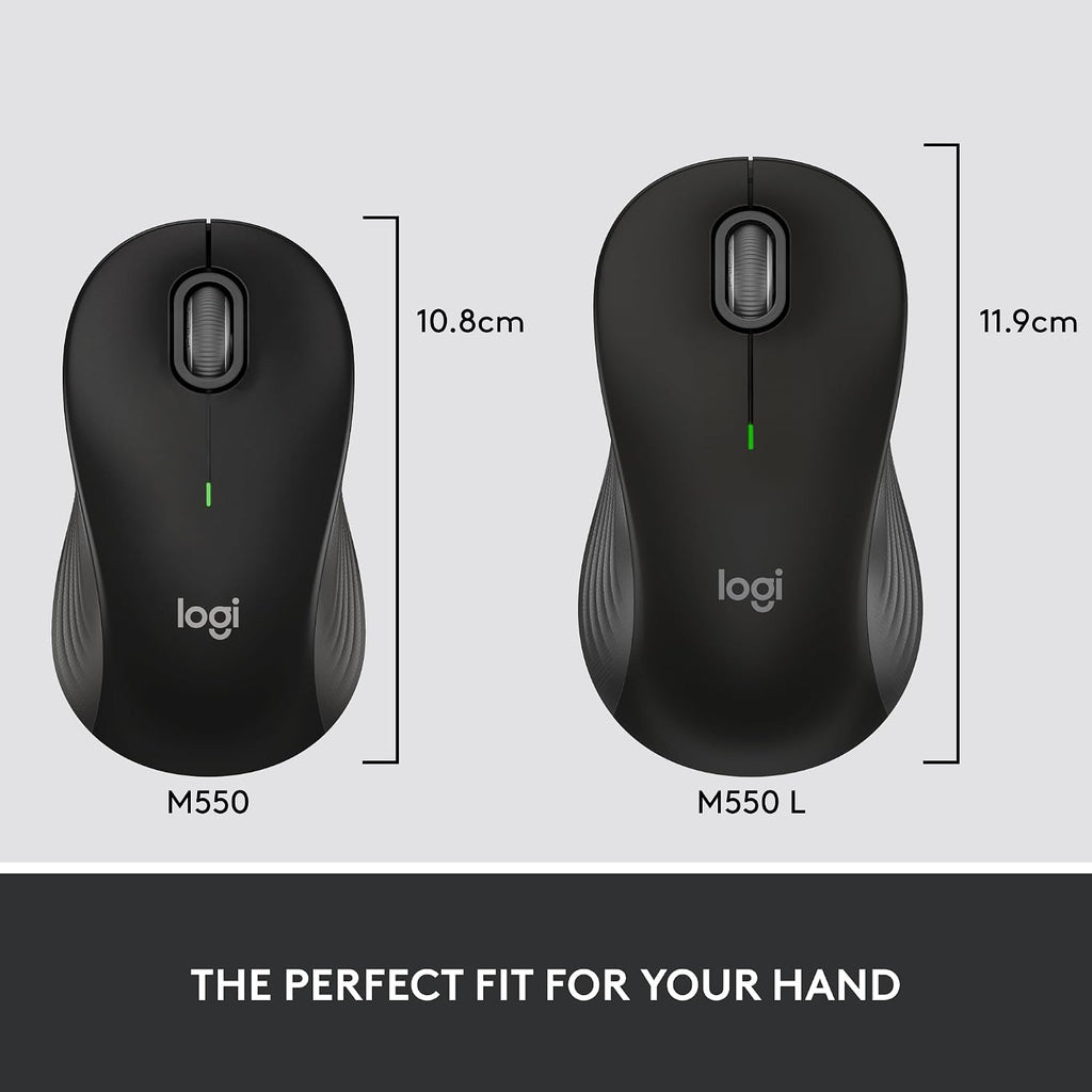 Logitech M550 Wireless Mouse — Black