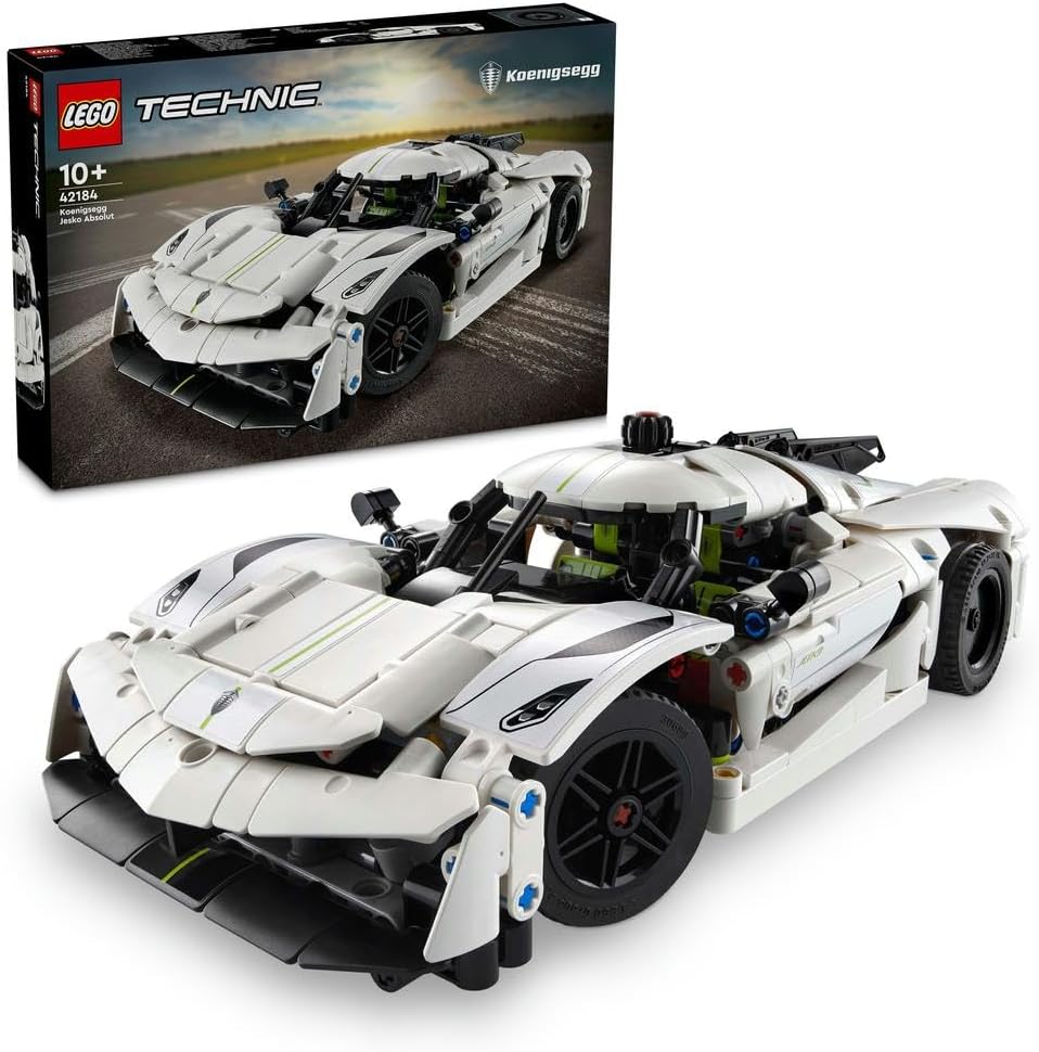 LEGO Technic Koenigsegg Jesko Absolut White Hypercar 42184 — image 1