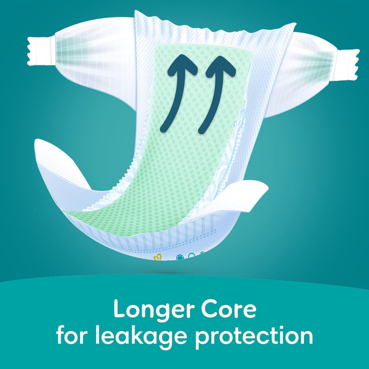 Pampers Rash Protection Taped Diapers, Size 6, 13+kg, Carry Pack, 10 Count