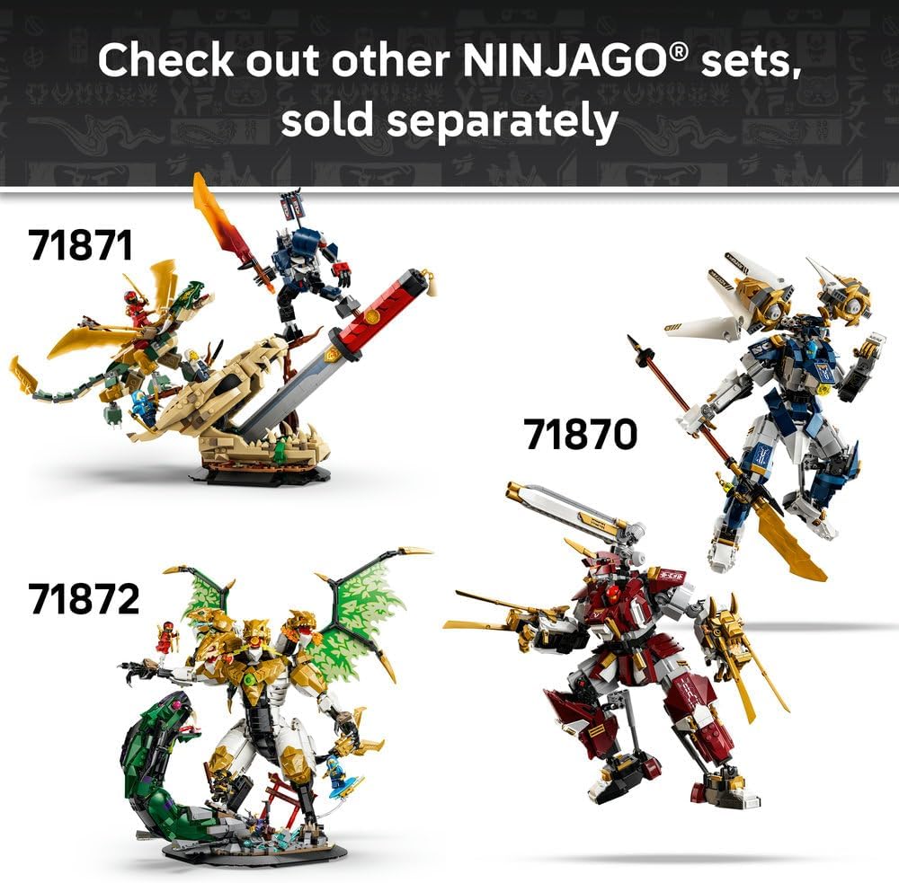 LEGO NINJAGO The Twin Titan Mechs 71870