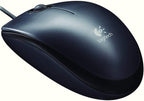Logitech M90 Wired Mouse — Grey