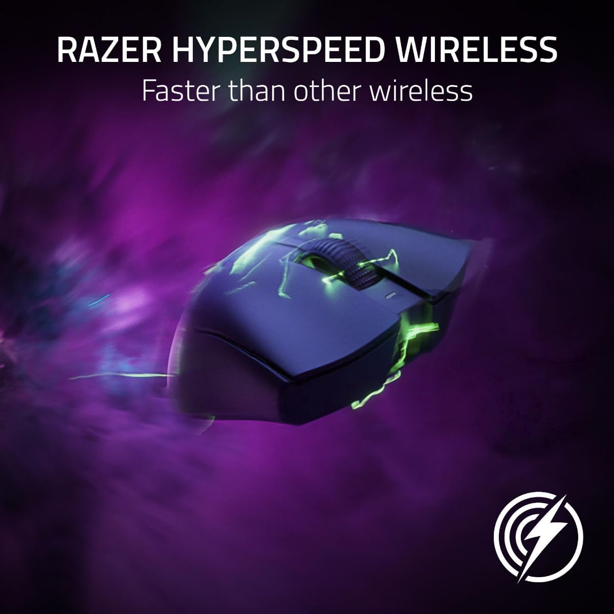 Razer DeathAdder V3 Pro Wireless Gaming Mouse + HyperPolling Wireless Dongle — Black — product image 8