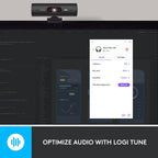 Logitech Brio 500 and Zone Vibe 100 Bundle — Graphite