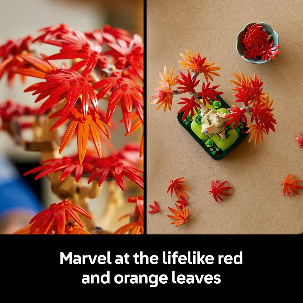 LEGO Botanicals Japanese Red Maple Bonsai Tree 10348 — image 4