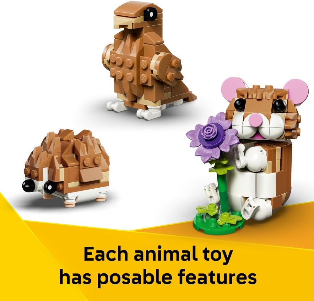 LEGO Creator 3in1 Cute Hamster with a Flower 31376 — image 5