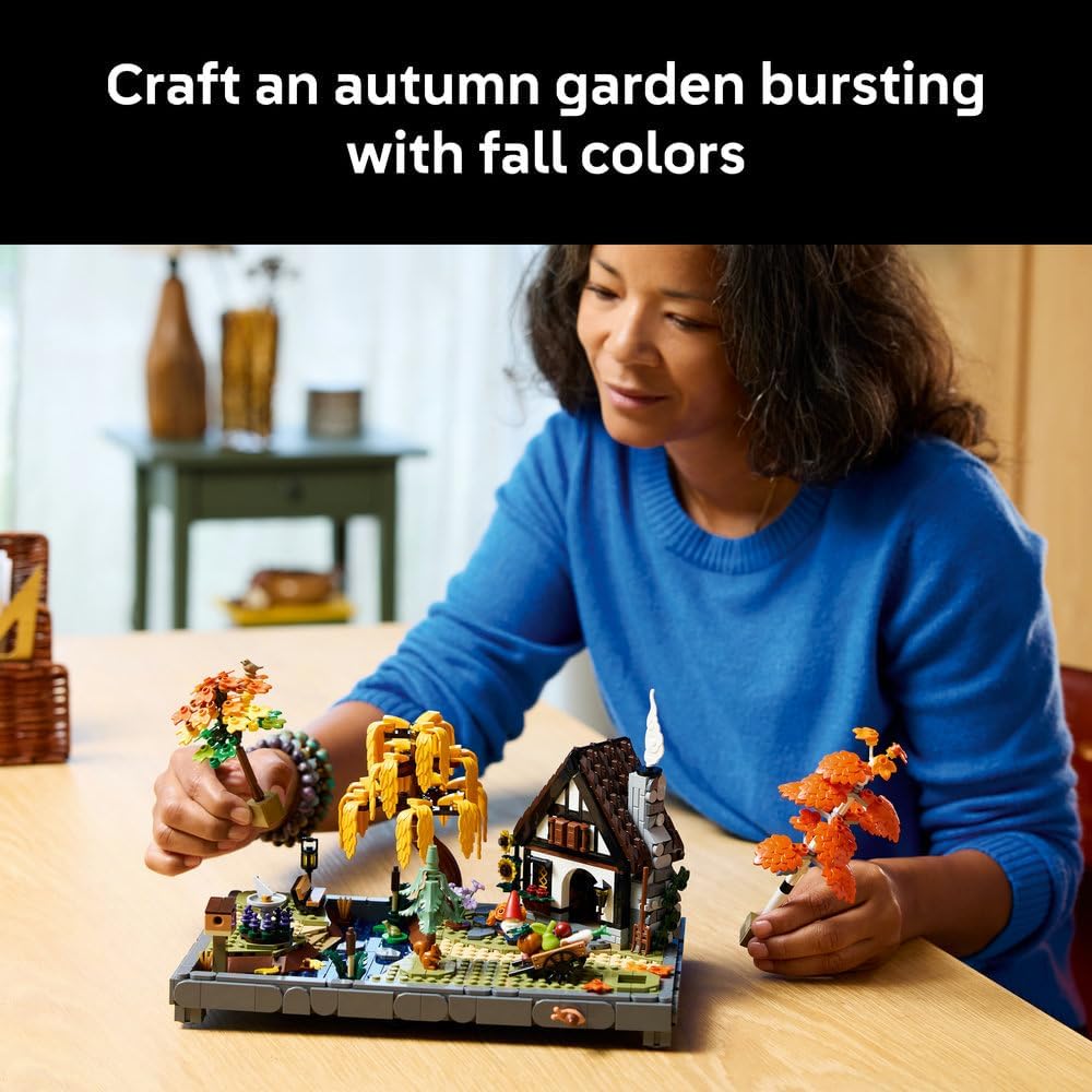 LEGO Icons Autumn Cottage Garden 11372 — image 3