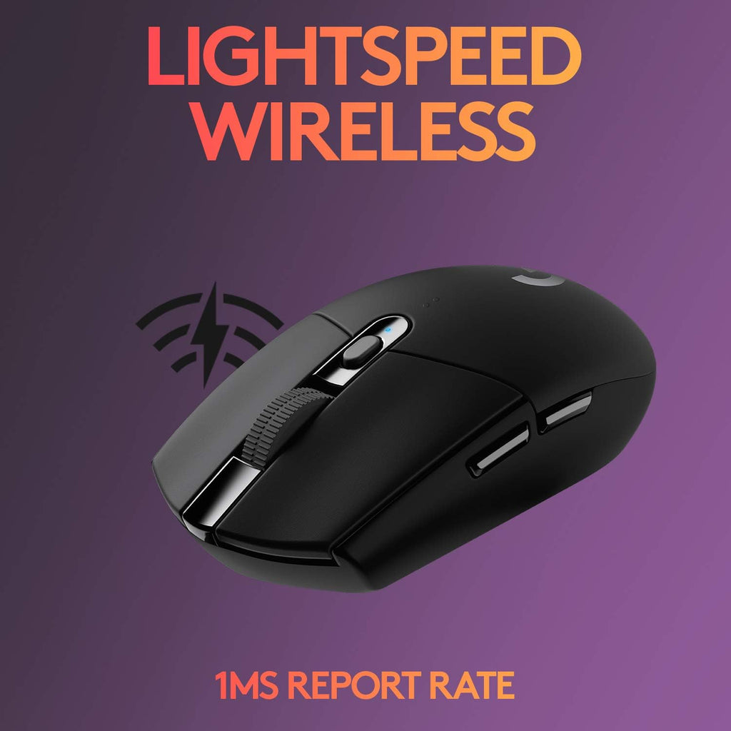 Logitech G304 Wireless Gaming Mouse — Black