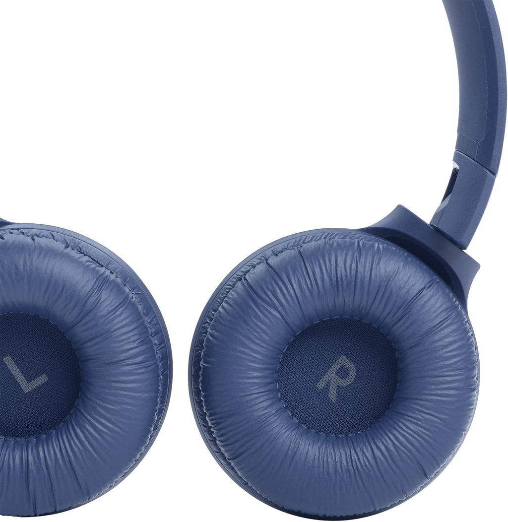 JBL Tune 510BT Wireless On-Ear Headphones — Blue