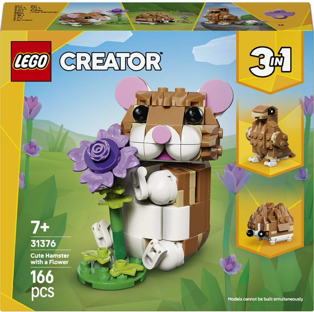 LEGO Creator 3in1 Cute Hamster with a Flower 31376 — image 11