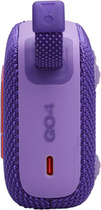 JBL Go 4 Portable Bluetooth Speaker — Purple