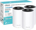 TP-Link Deco XE75 Pro AXE5400 Whole Home Tri-Band Mesh Wi-Fi 6E System, 1× 2.5 Gbps Port + 2× Gigabit Ports, AI-Driven Mesh, cover up to 2,900 ft2, Connect up to 200 devices, HomeShield, 8K, Pack of 3