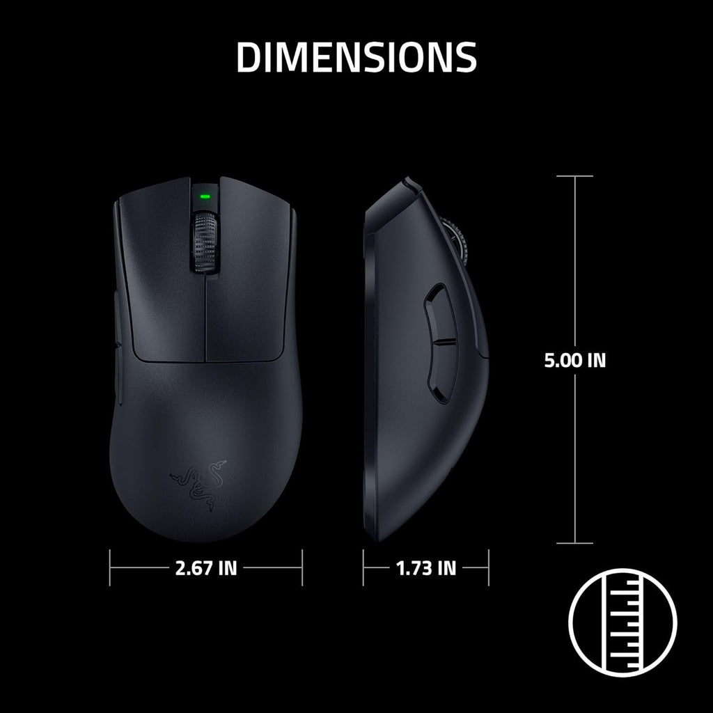 Razer DeathAdder V3 Pro Wireless Gaming Mouse — Black — product image 10