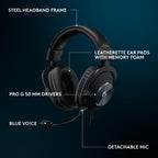 Logitech G PRO X SE Wired Gaming Headset — Black