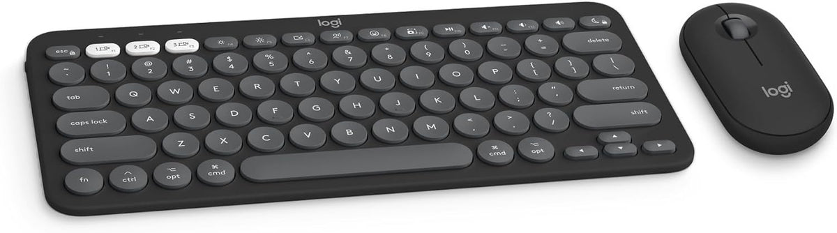Logitech Pebble 2 Keyboard and Mouse Combo for Mac — Graphite