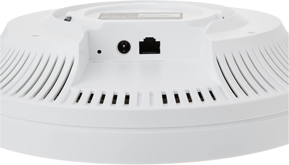 TP-Link EAP670 Omada WiFi 6 AX5400 Wireless 2.5G Ceiling Mount Access Point Support-Mesh, OFDMA, Seamless Roaming, HE160 & MU-MIMO SDN Integrated Cloud Access & Omada App PoE+ Powered, White