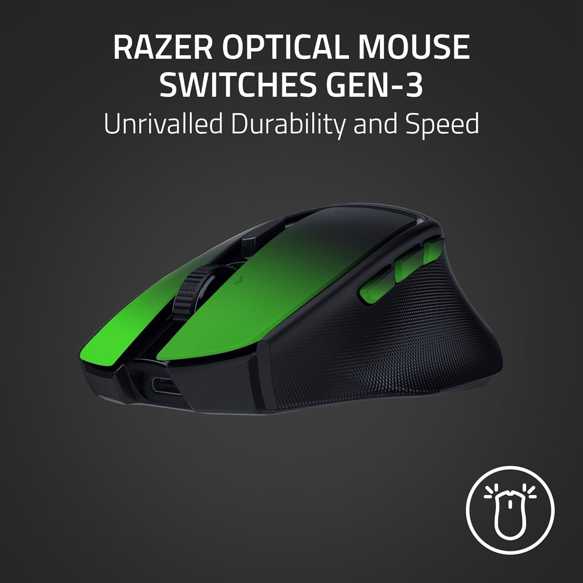 Razer Basilisk Mobile Portable Ergonomic Wireless Gaming Mouse — product image 4