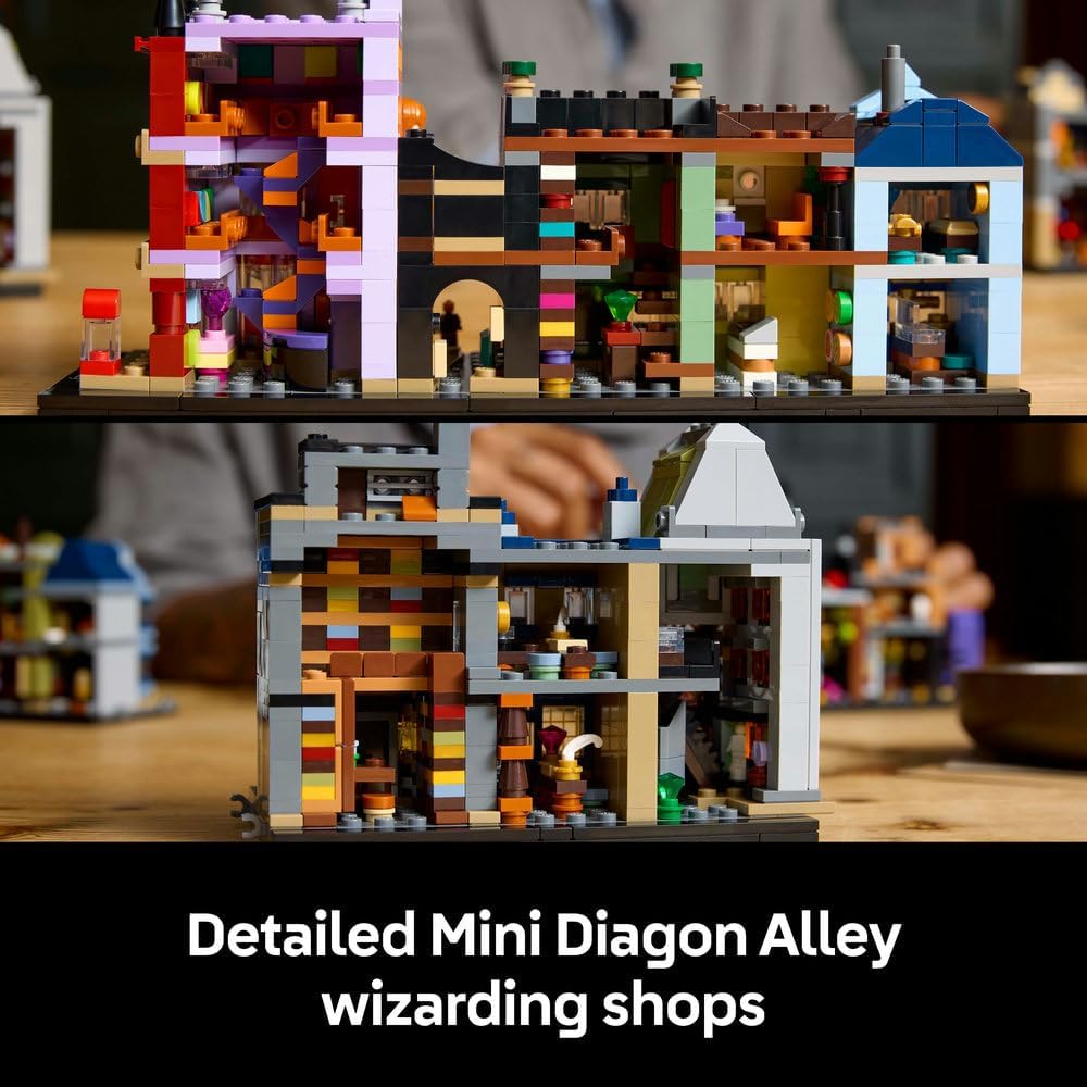 LEGO Harry Potter Diagon Alley Wizarding Shops 76444