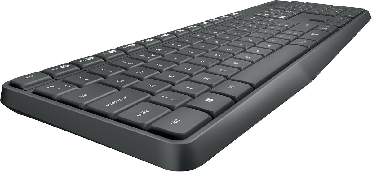 Logitech MK235 Keyboard and Mouse Combo — Grey