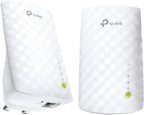 TP-Link RE200 AC750 Universal Dual Band Range Extender, Broadband/Wi-Fi Extender, Wi-Fi Booster/Hotspot with Ethernet Port, Plug and Play, Smart Signal Indicator, UK Plug