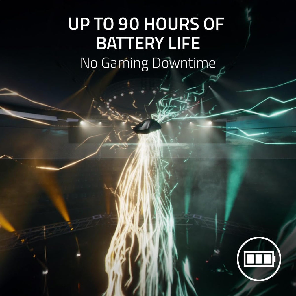 Razer DeathAdder V3 Pro Wireless Gaming Mouse + HyperPolling Wireless Dongle — Black — product image 7