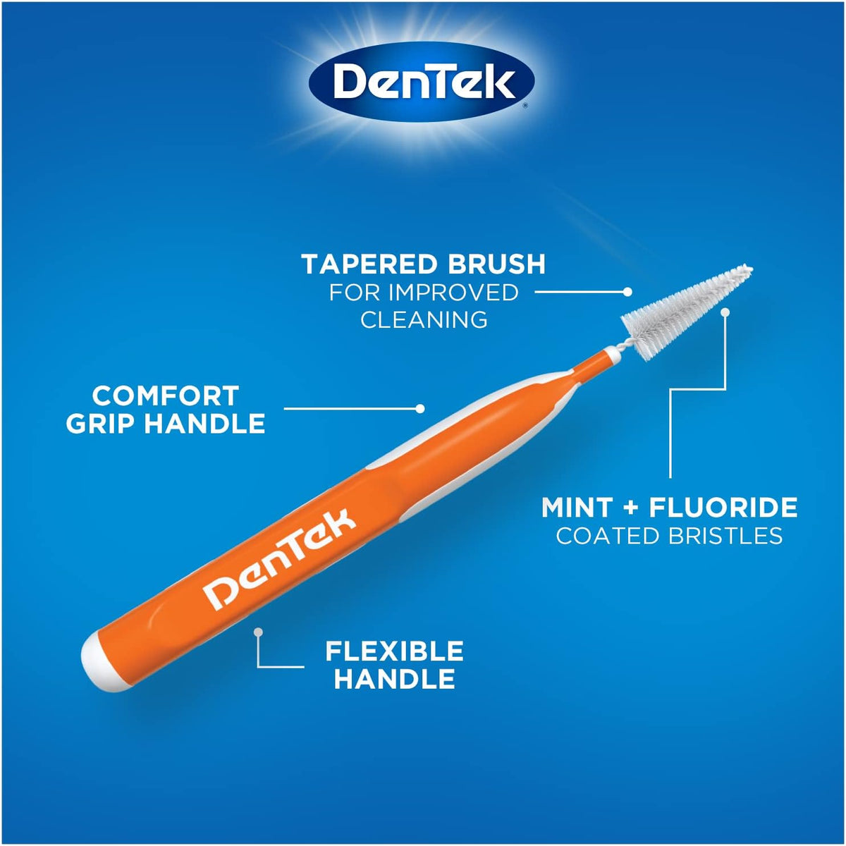 Dentek Easy Brush Standard 16 Count — additional product view 2