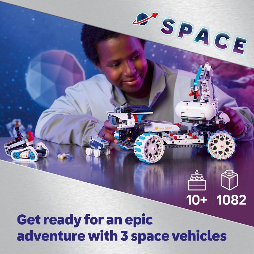 LEGO Technic Lunar Outpost Moon Rover Space Vehicle 42211 — image 2