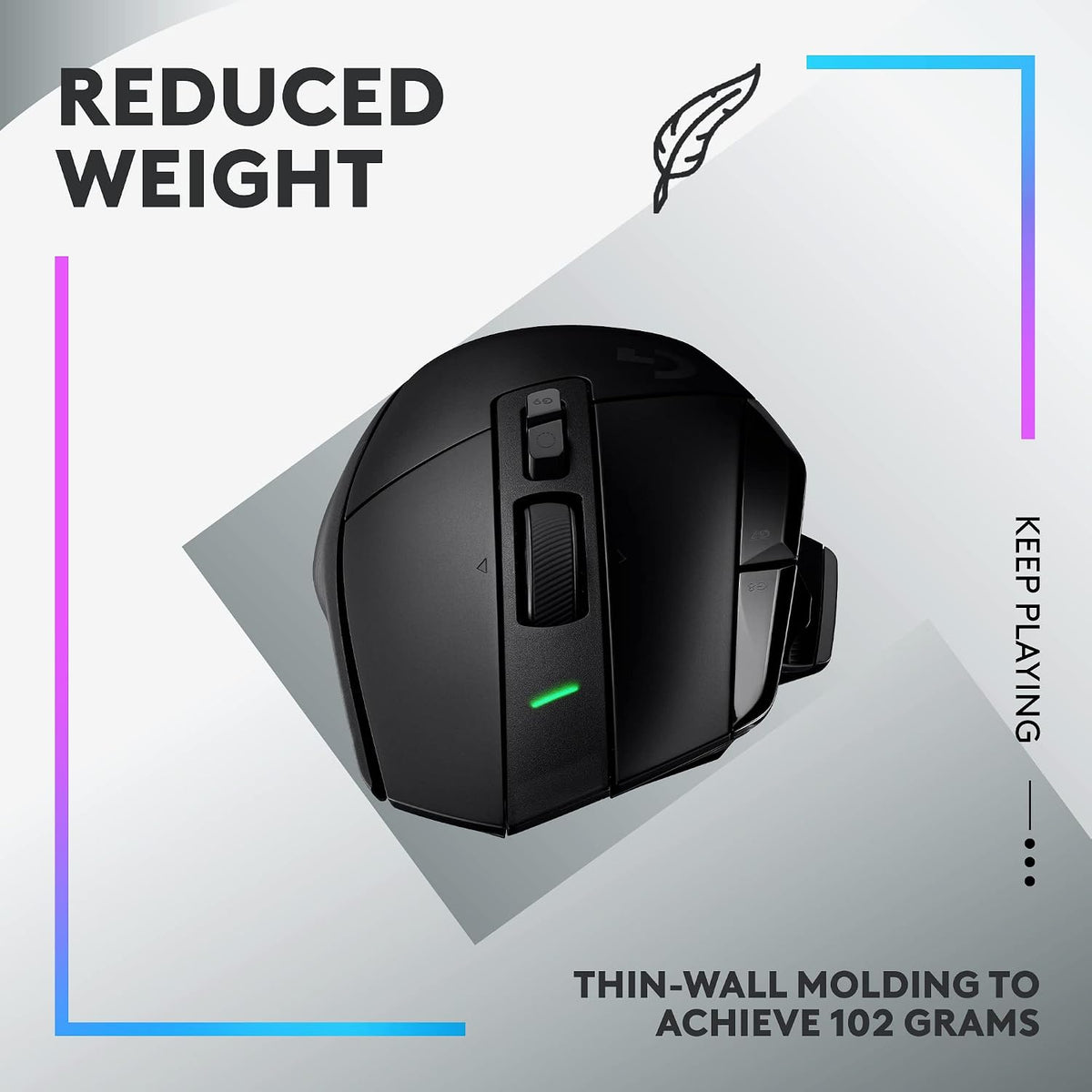 Logitech G502 X Wireless Gaming Mouse — Black