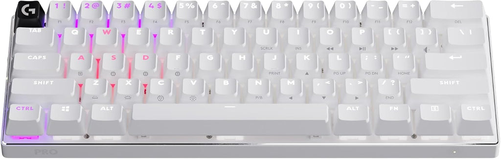 Logitech G PRO X 60 LIGHTSPEED Gaming Keyboard — White