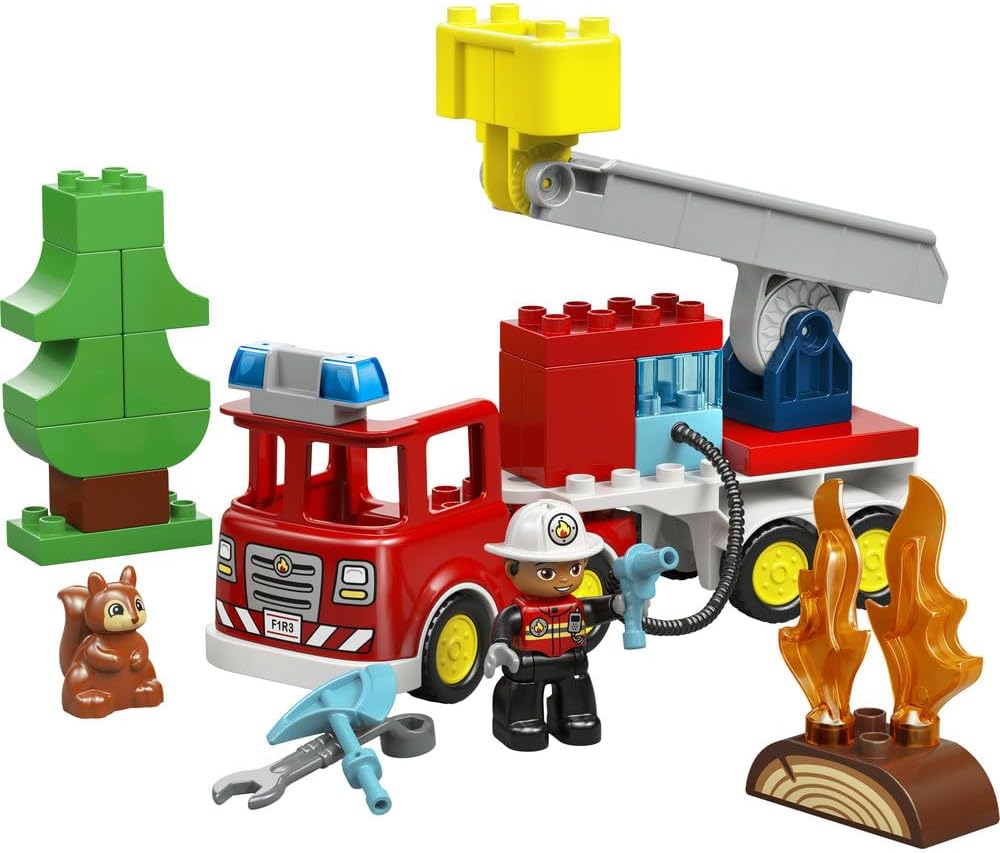 LEGO DUPLO Fire Engine with Hose and Firefighter 10473 — image 10