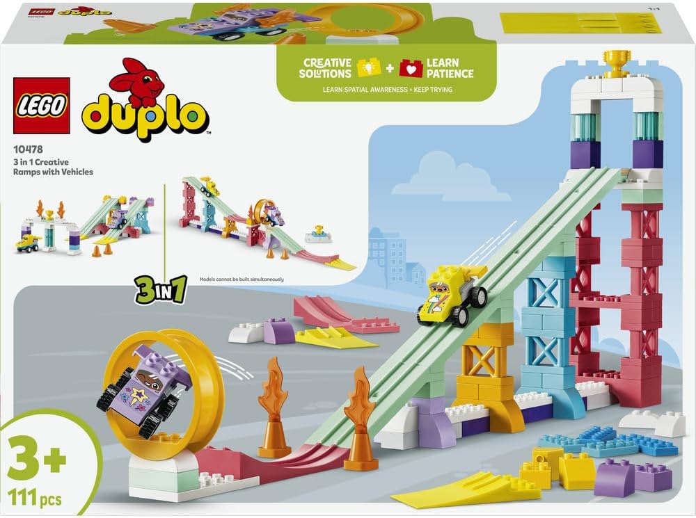 LEGO DUPLO 3 in 1 Creative Ramps with Vehicles 10478 — image 9