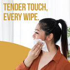 Nice Touch Facial Tissue Boxes, 1 Ply x 10 Black Tissue Saving Packs of 500 Sheets each — additional view 6