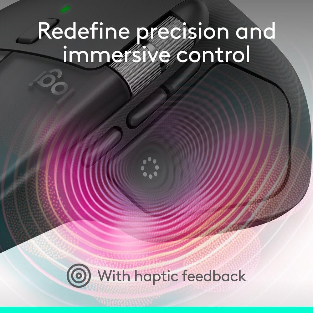 Logitech MX Master 4 Wireless Mouse — Graphite