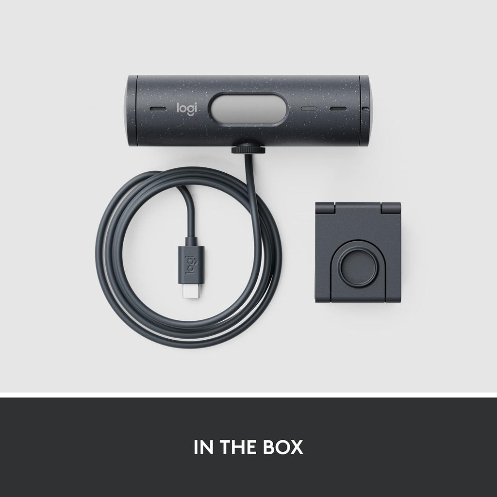 Logitech BRIO 500 Webcam — Graphite