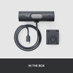Logitech BRIO 500 Webcam — Graphite