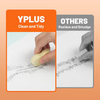 YPLUS Hi-Polymer Erasers — Pack of 6 — Small