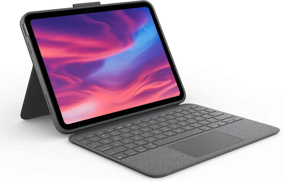 Logitech Combo Touch Keyboard Case for iPad 10th Gen — Grey