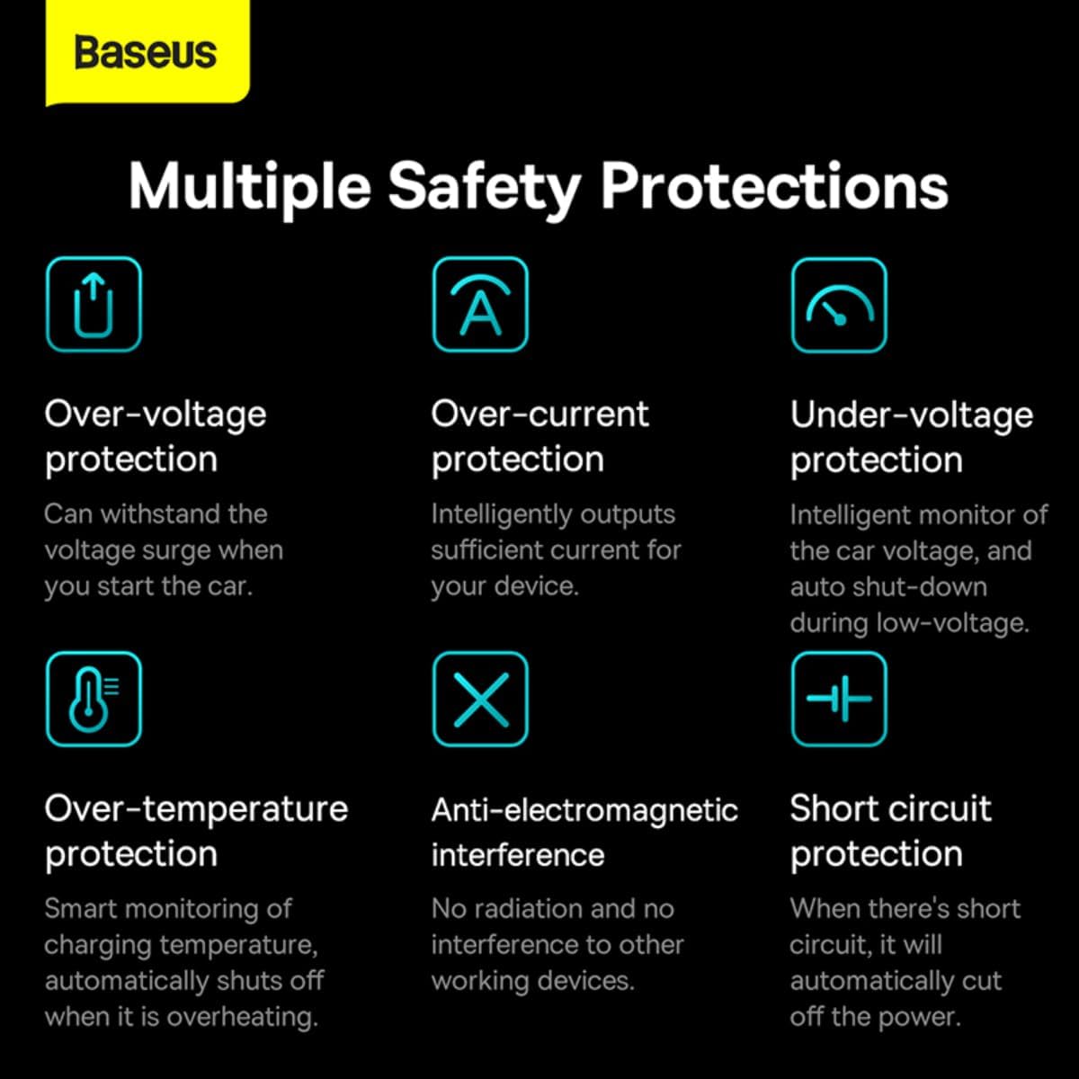 Baseus Golden Contactor Pro PD 40W Dual Fast USB C Car Charger, Fast Car Power Adapter