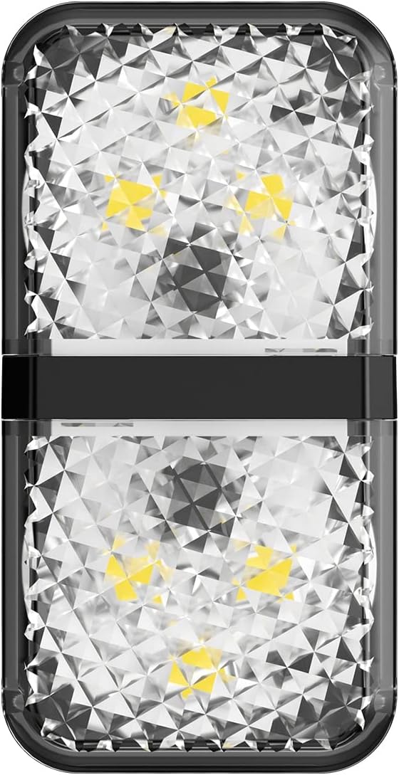 Baseus 2-Piece Universal Wireless Car Door LED Warning Light, Safety Light, Strobe Lights Warning Lights Waterproof for Anti rear-end Collision White