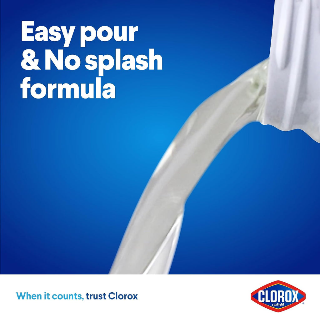 Clorox Platinum Bleach 3.78L Dual Pack Offer, New Multi-Benefit, No Splash Thick Bleach Liquid Formula — additional view 4