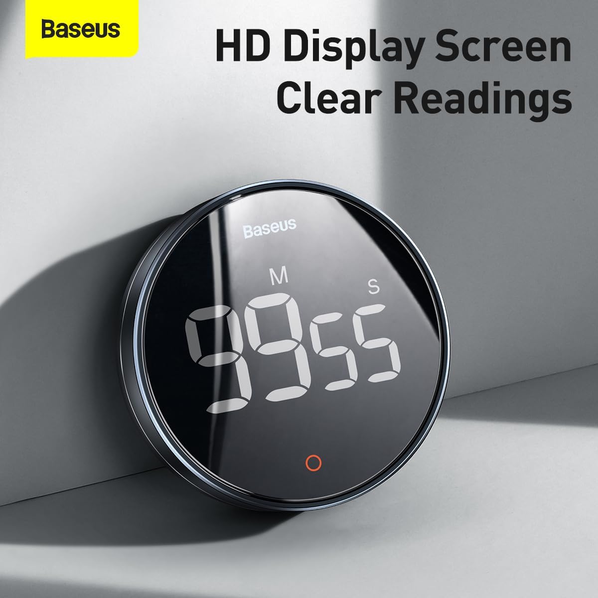 Baseus Heyo Pro Rotation Countdown Timer FMDS000013 — Dark Grey