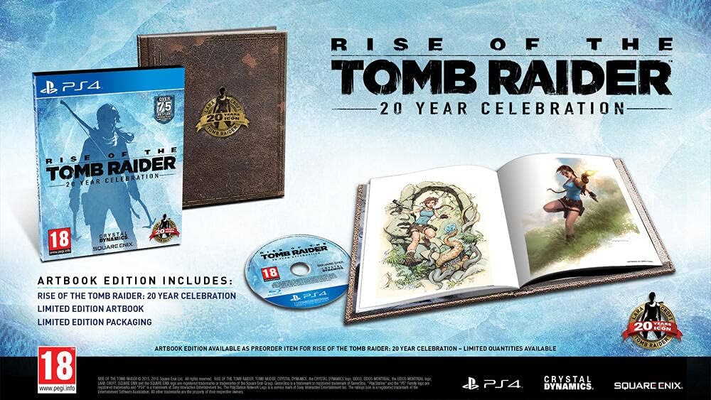 Square Enix Rise of the Tomb Raider 20 Year Celebration PS4